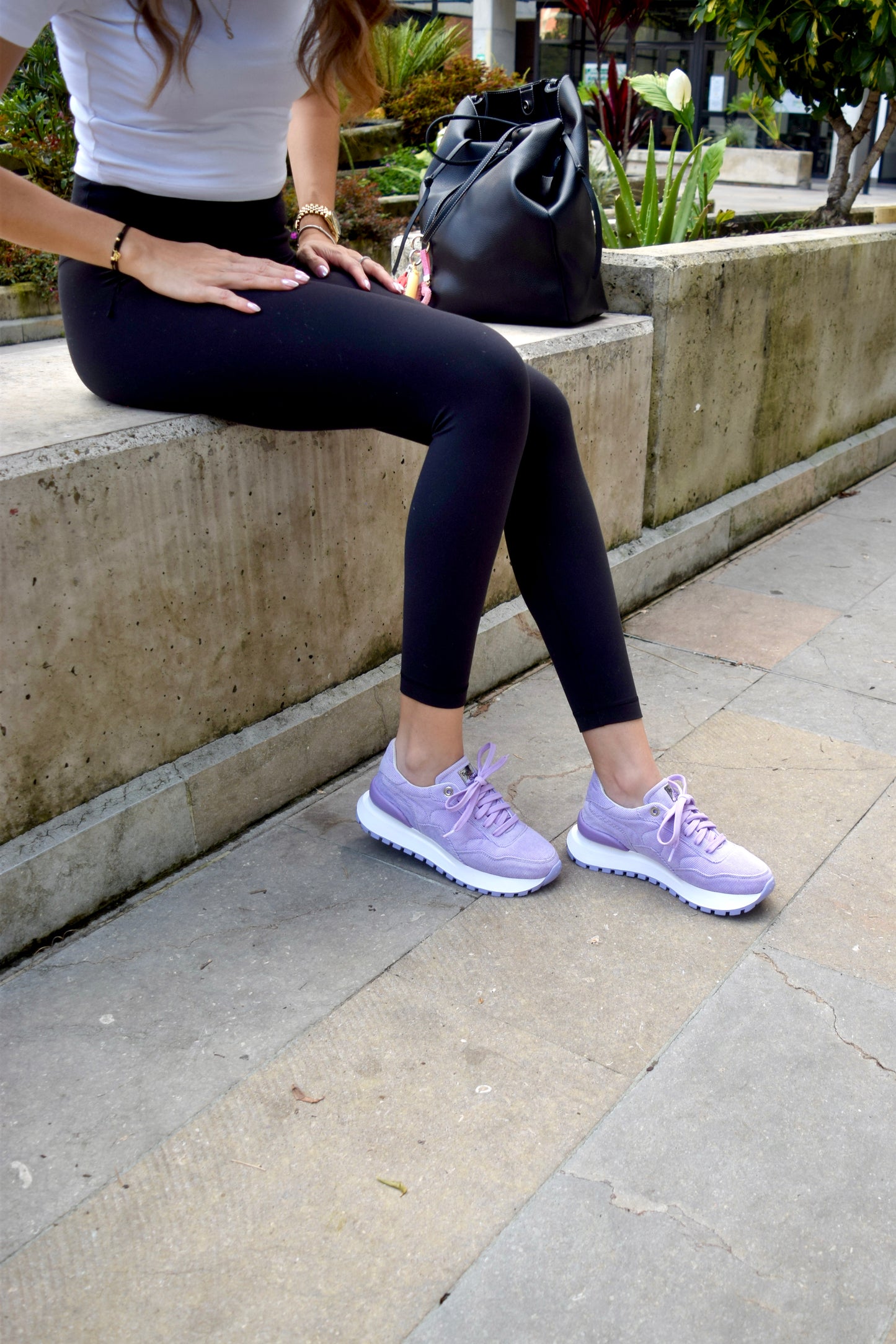 BOOM CORDUROY MORA TENIS MUJER