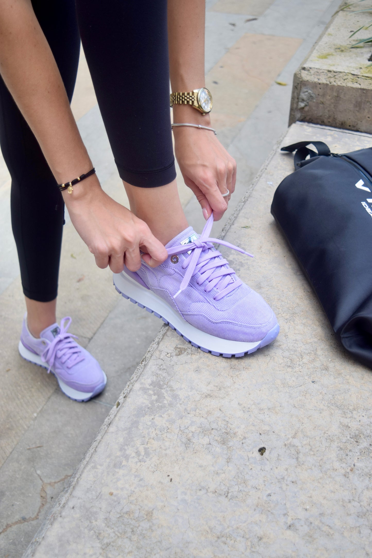 BOOM CORDUROY MORA TENIS MUJER