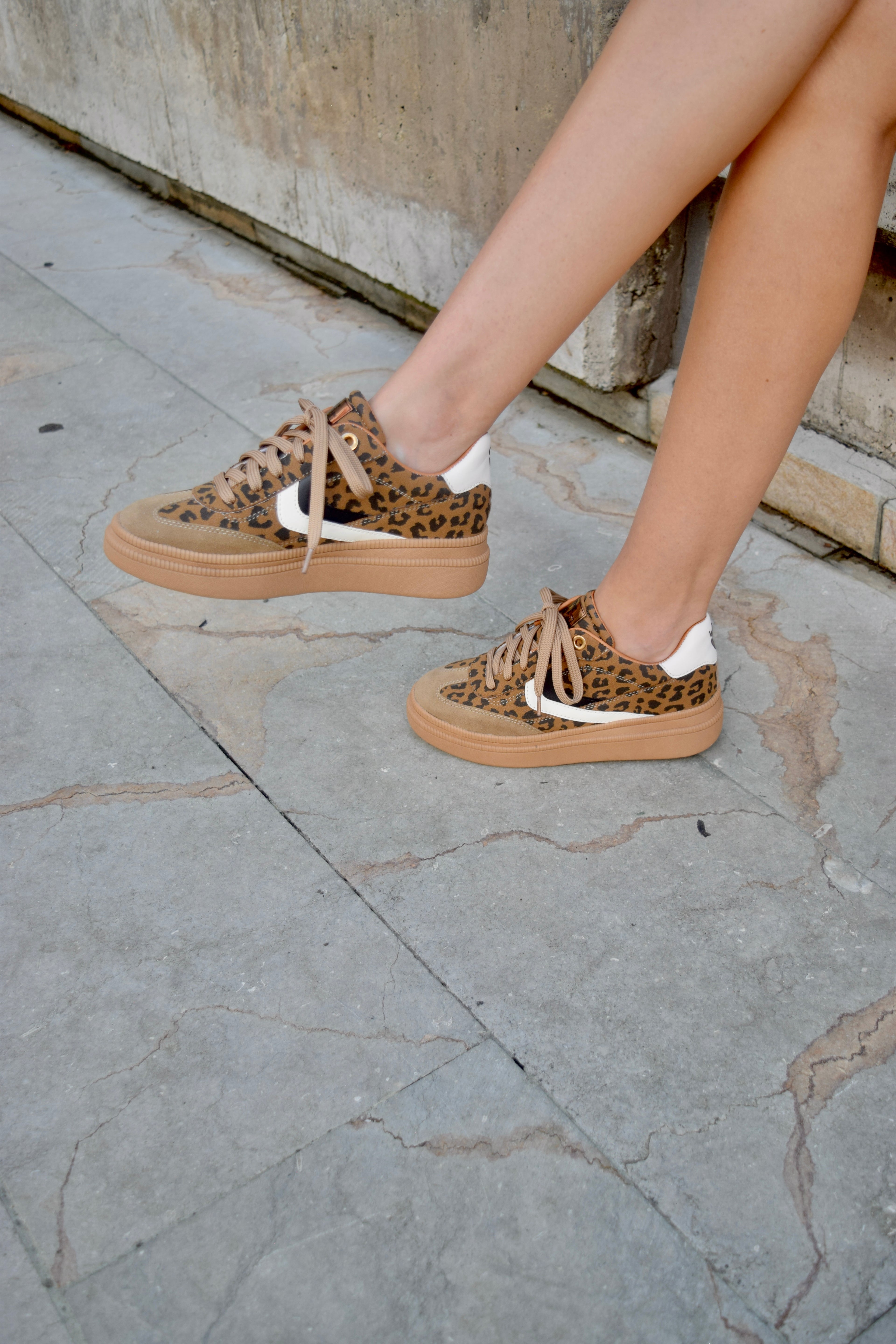ESTRADA ANIMAL PRINT TENIS MUJER