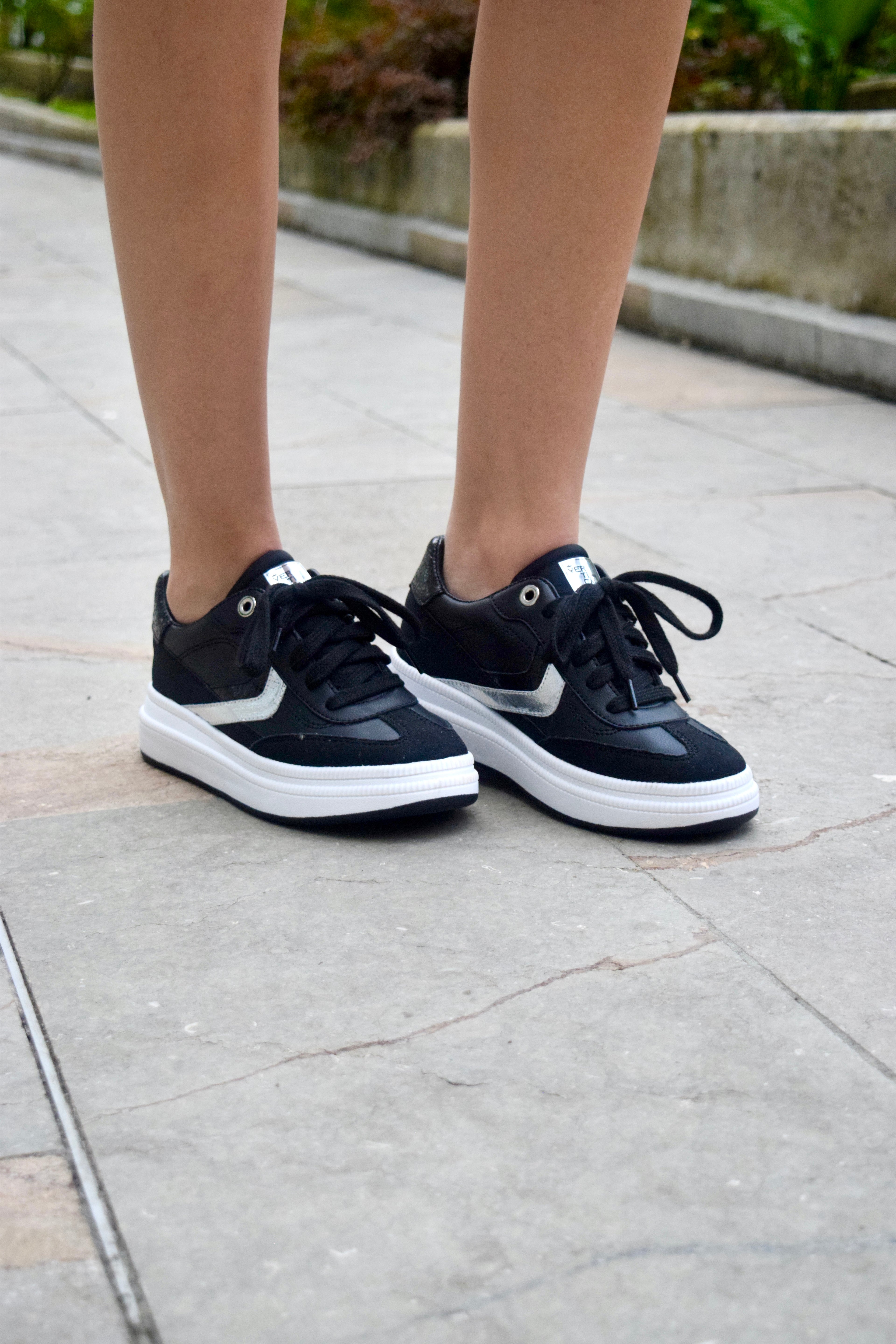ESTRADA NEGRO TENIS MUJER