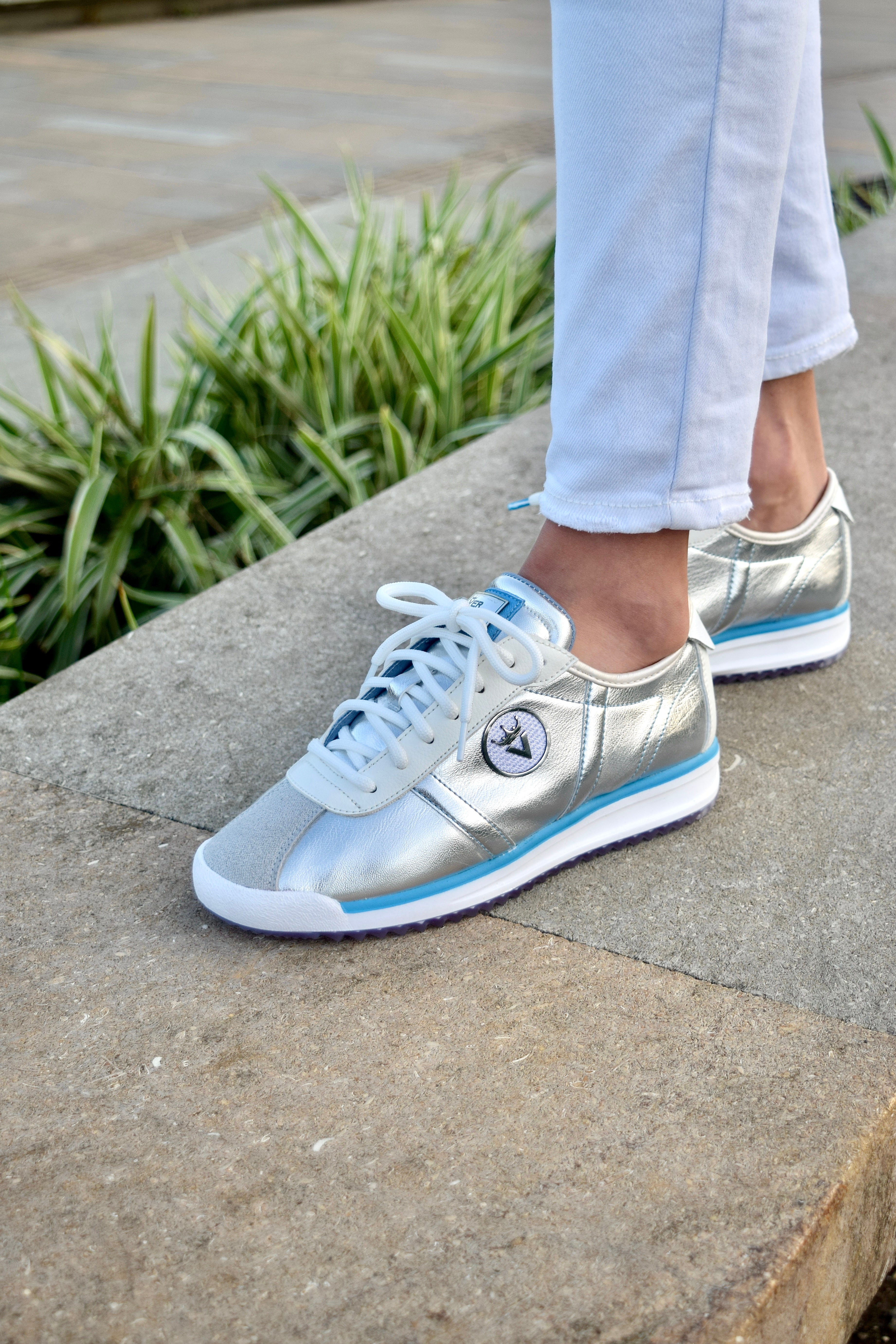 AFRODITA LUXE PLATEADO / AZUL