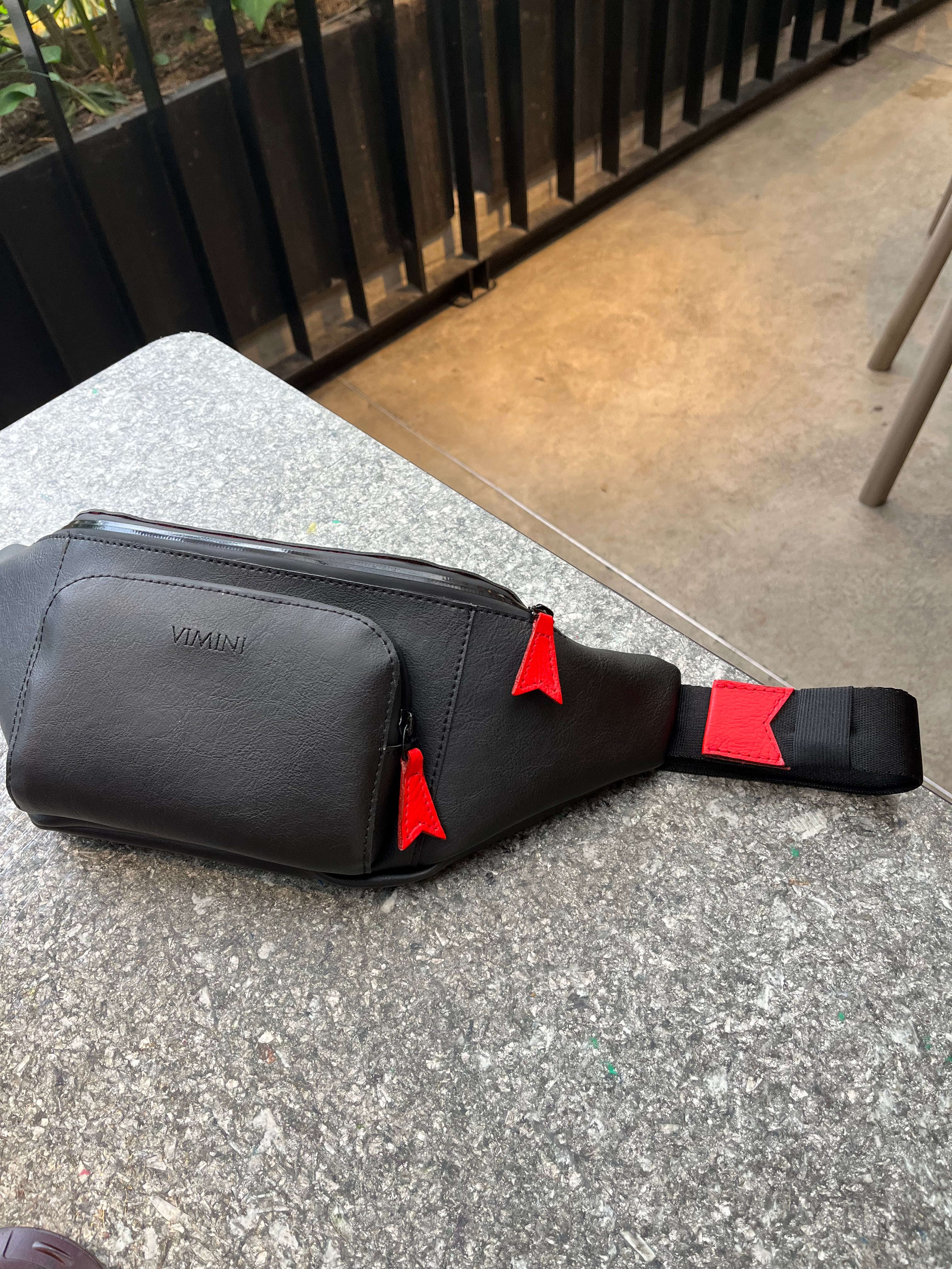 NINJA BAG RIÑONERA NEGRA