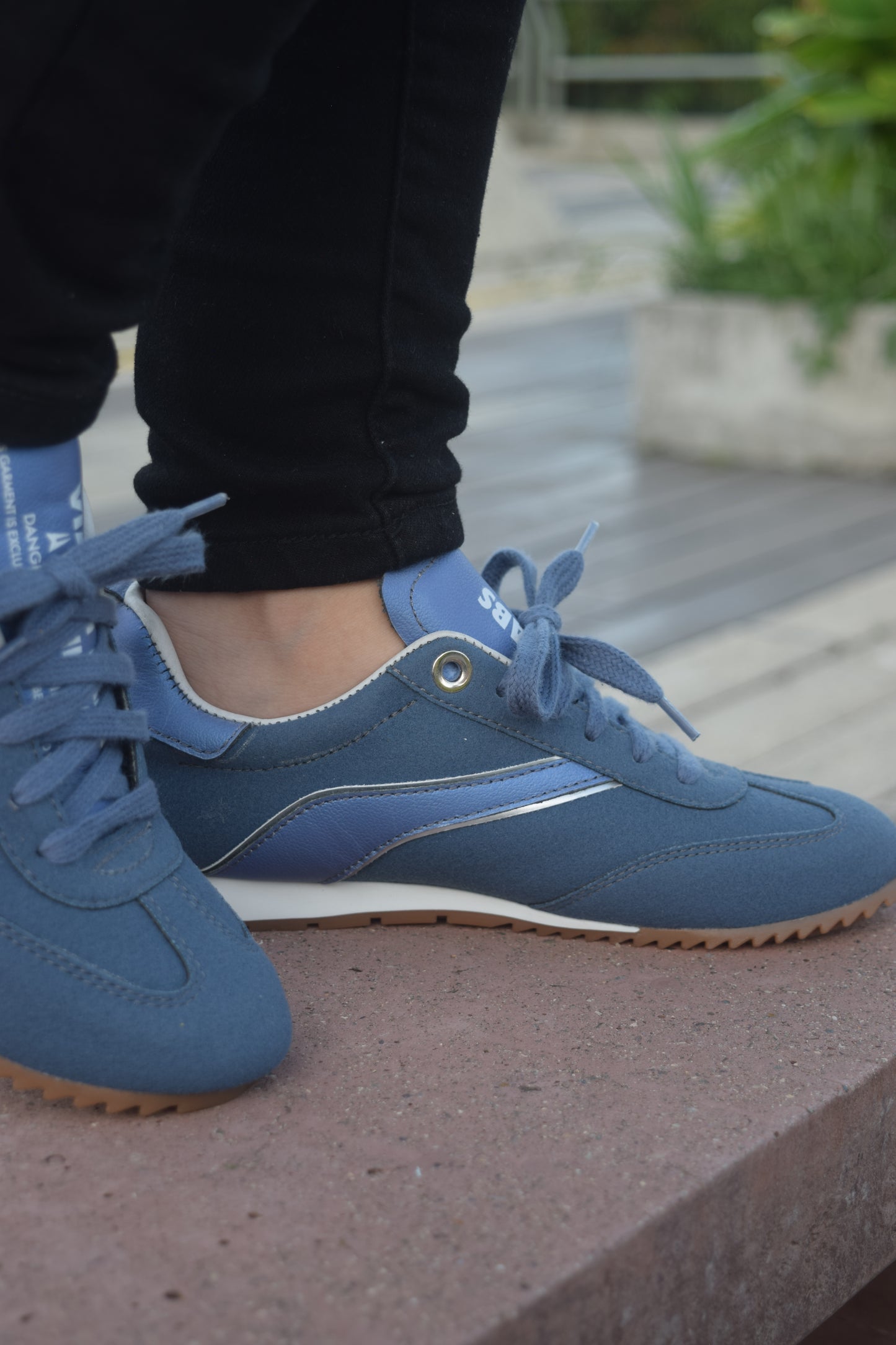TRAINER AZUL TENIS MUJER