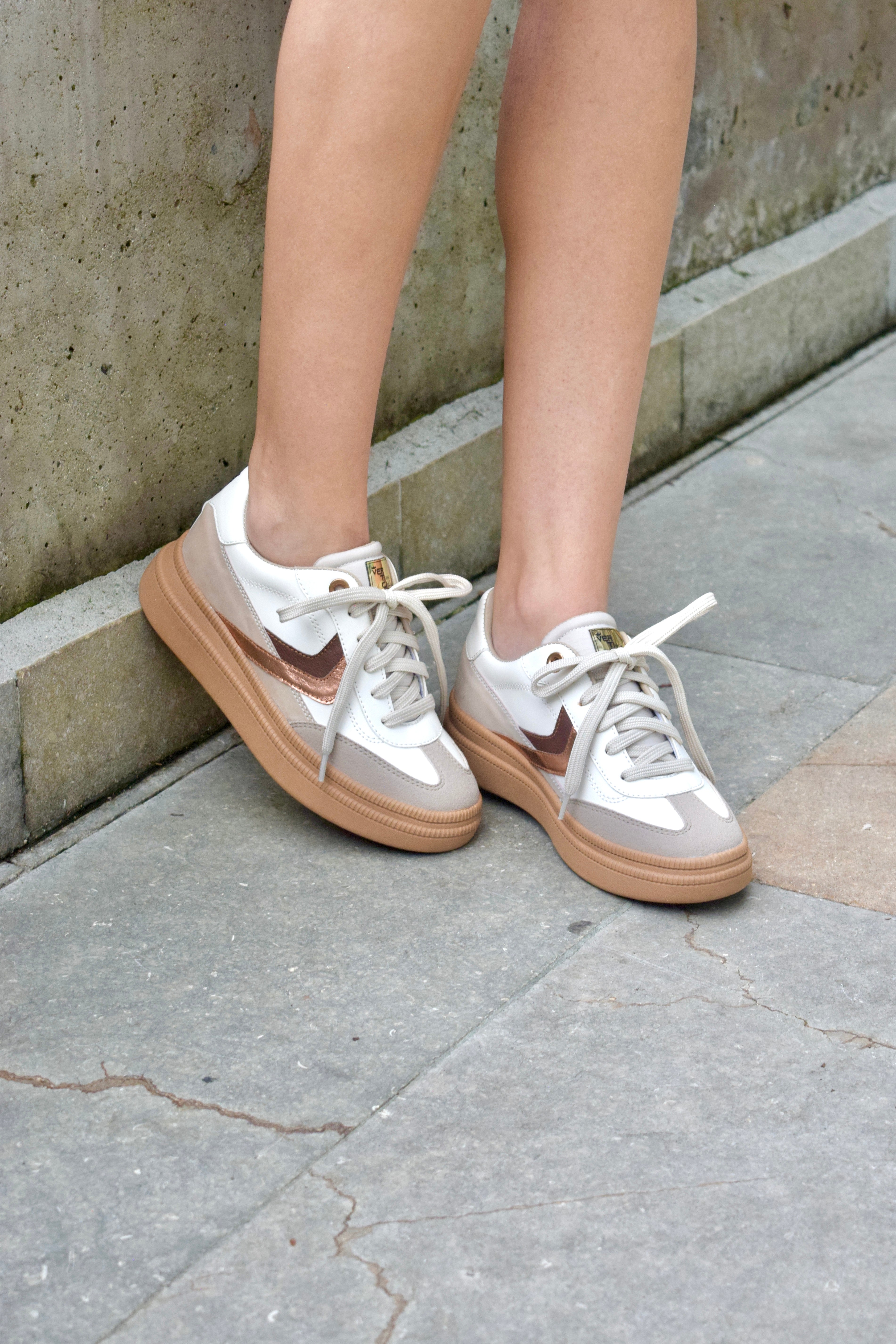 ESTRADA BLANCO TENIS MUJER