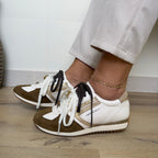 JAPAN BLANCO CON CAFÉ TENIS MUJER