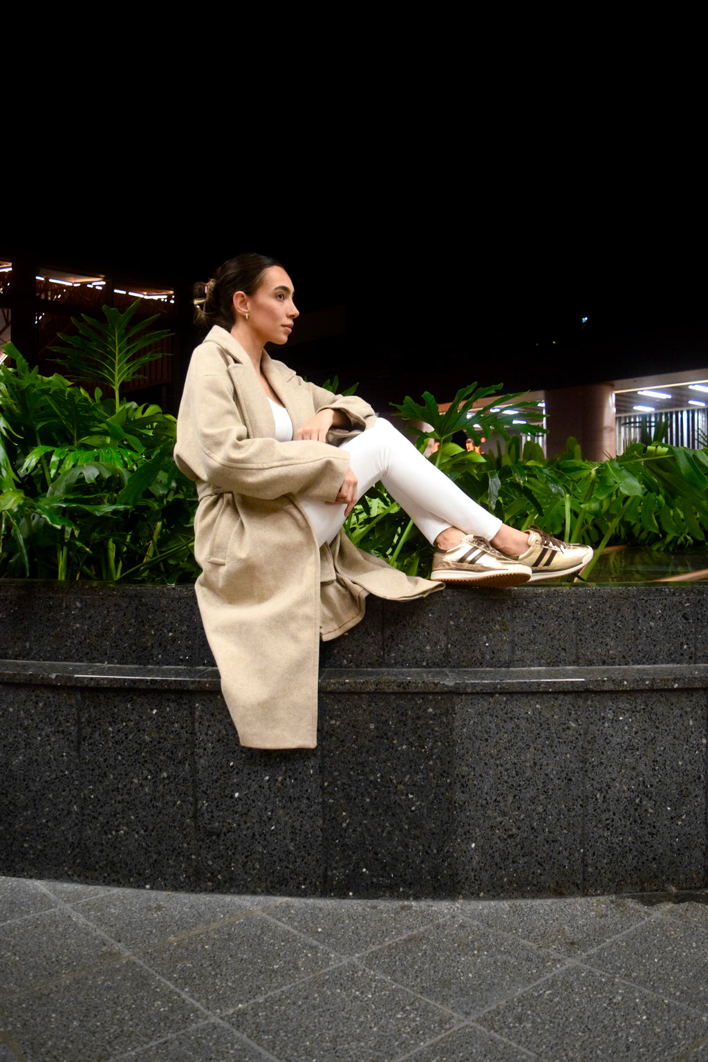 FERGIE LUXE CUERO DORADO / CAFE