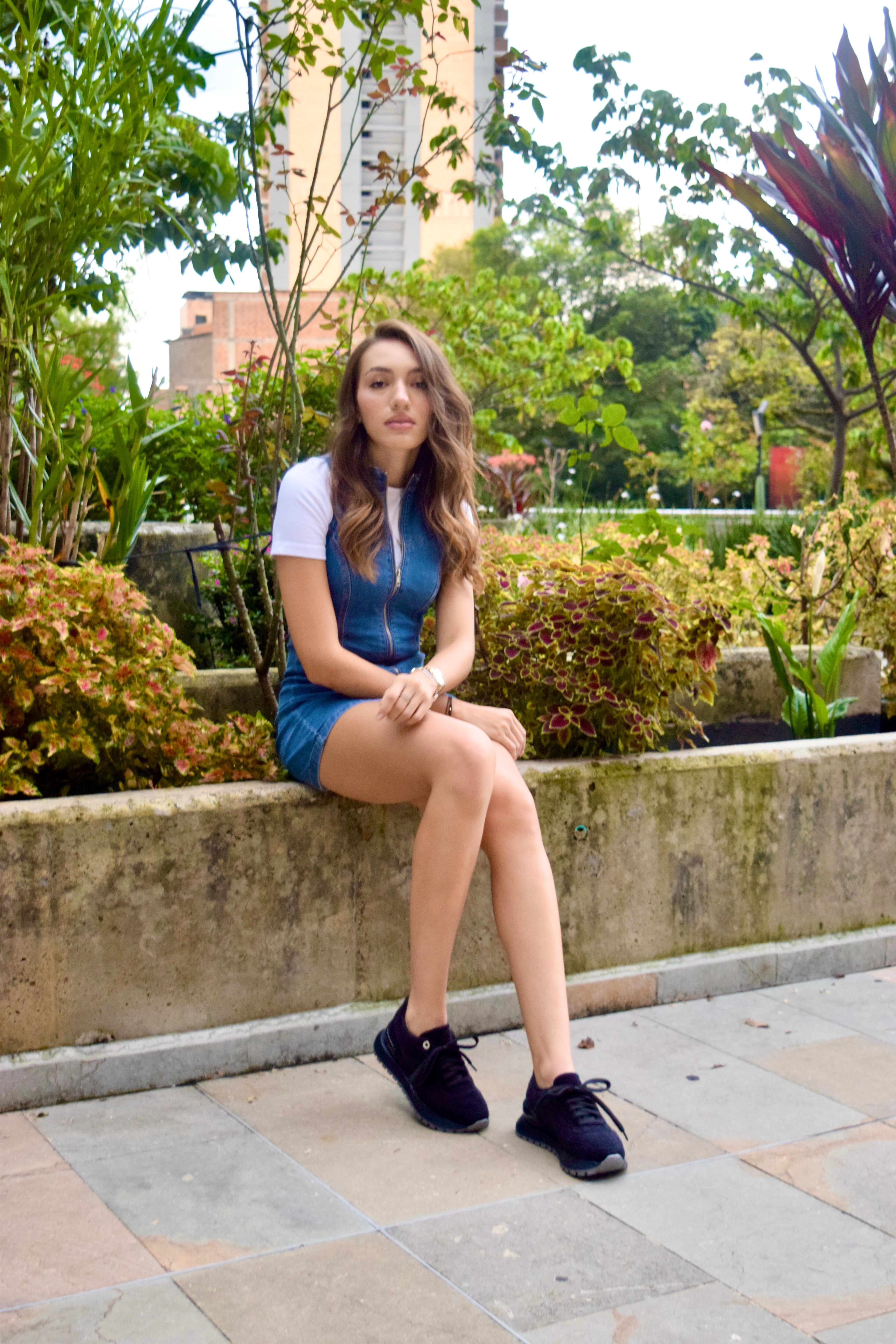 BOOM CORDUROY NEGRO TENIS MUJER