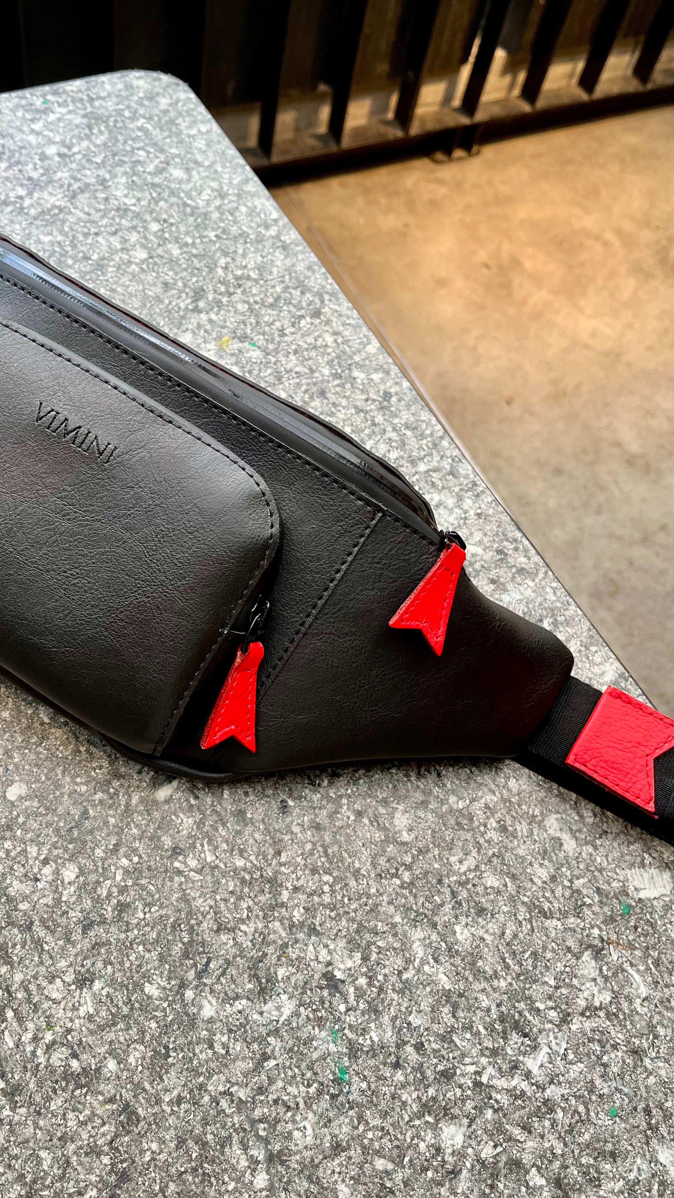 NINJA BAG RIÑONERA NEGRA