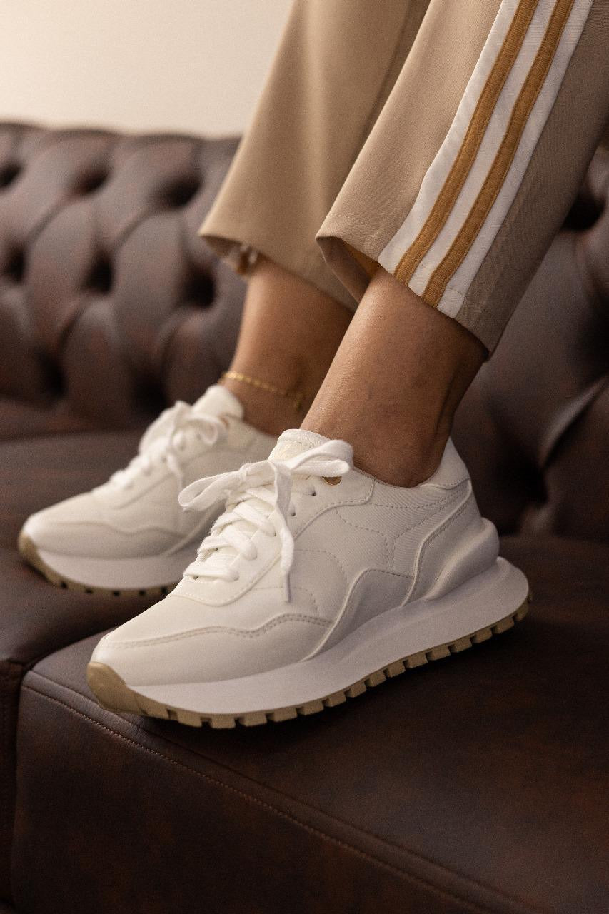 BOOM TENIS BLANCO PERLA