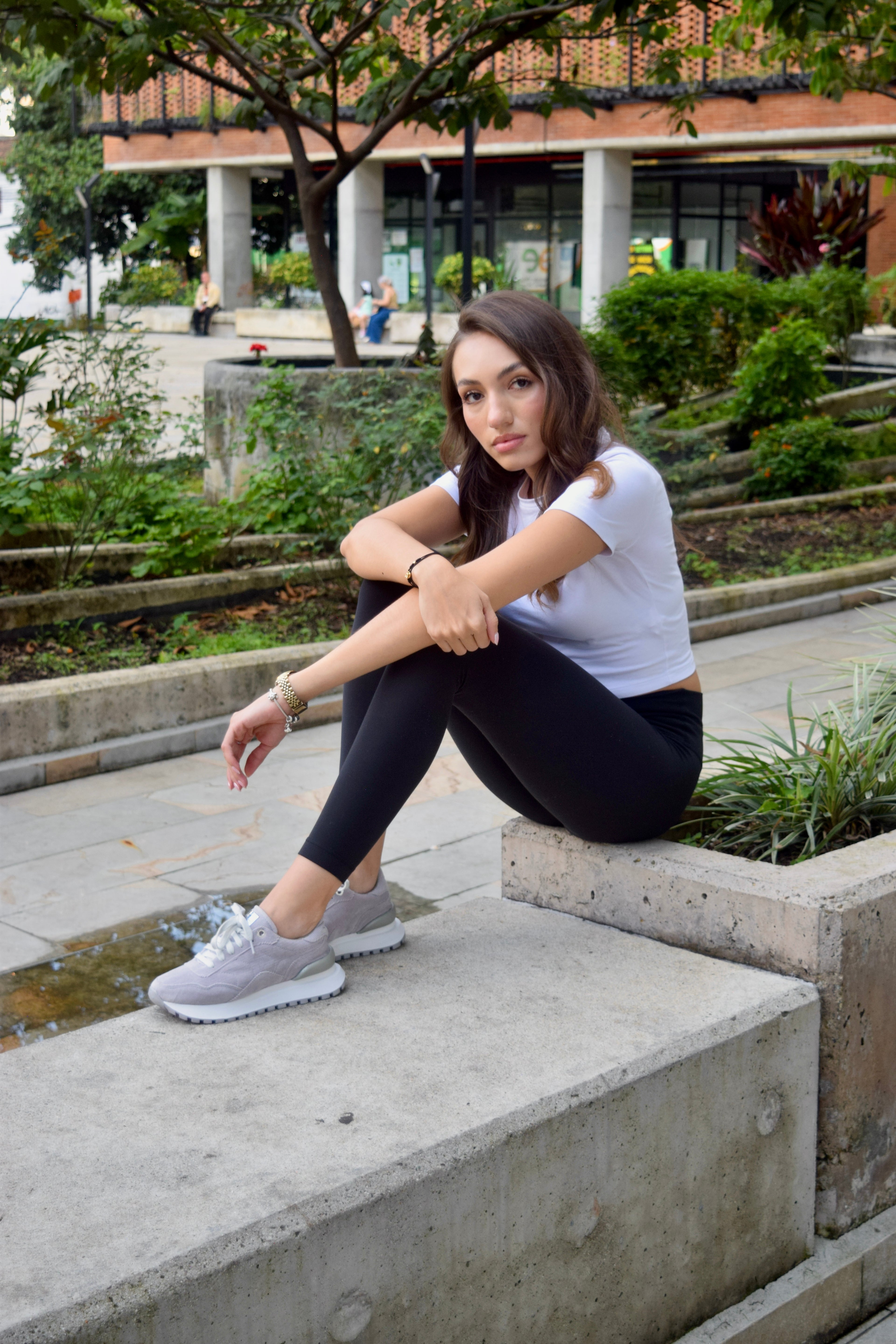 BOOM CORDUROY GRIS RATÓN TENIS MUJER