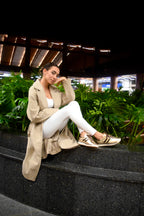 FERGIE LUXE CUERO DORADO / CAFE