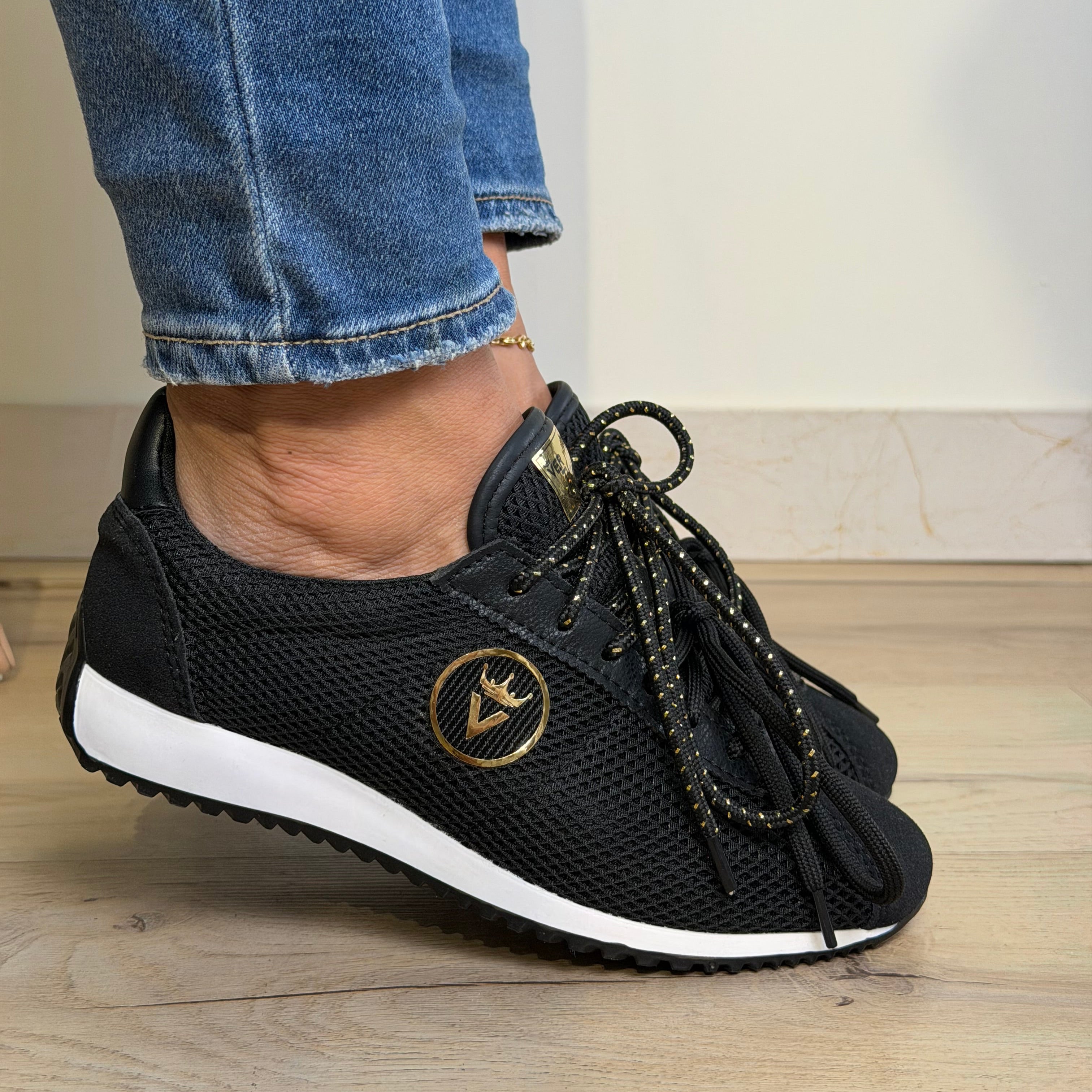 AFRODITA NEGRO TENIS MUJER