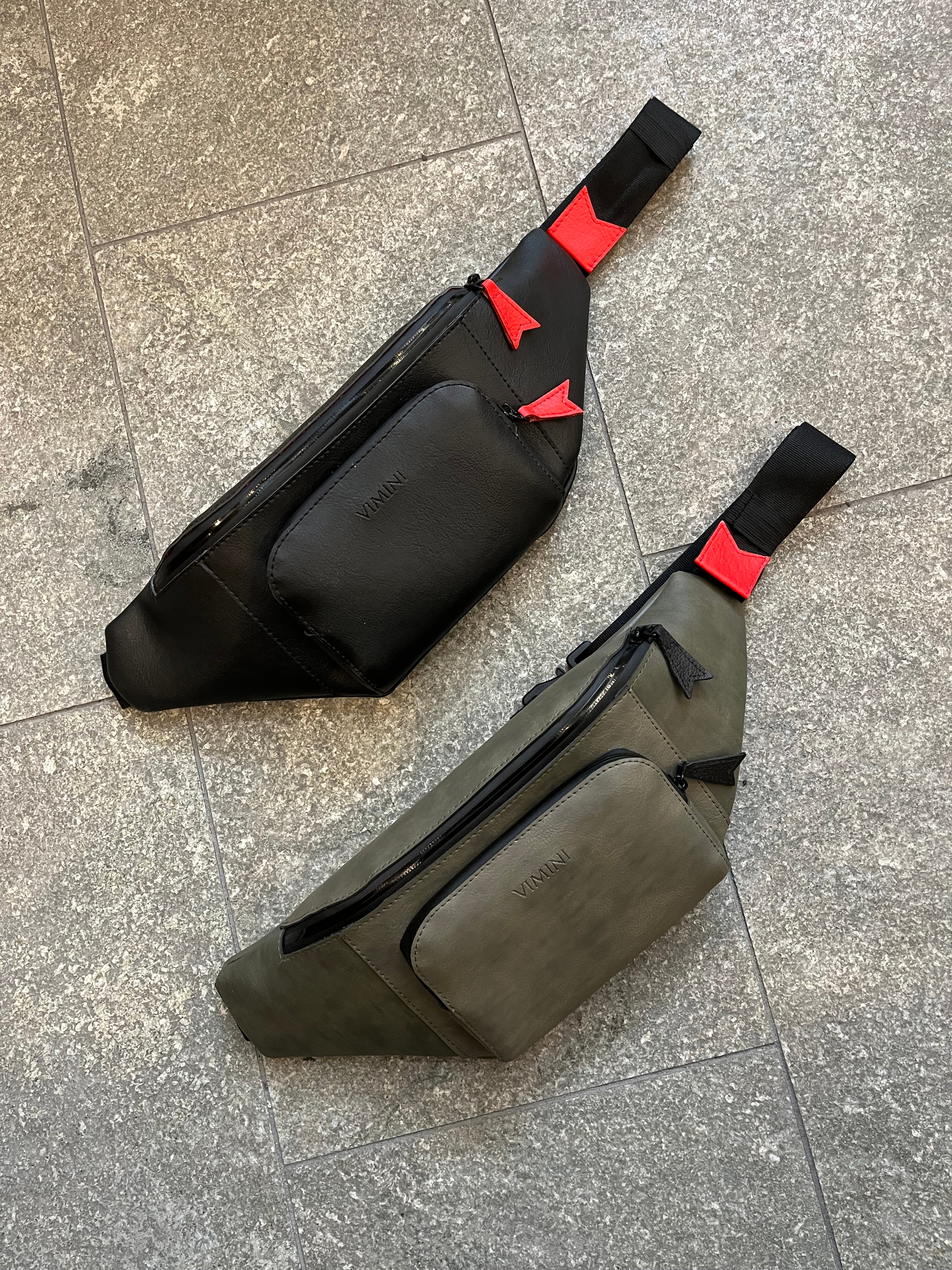 NINJA BAG RIÑONERA NEGRA