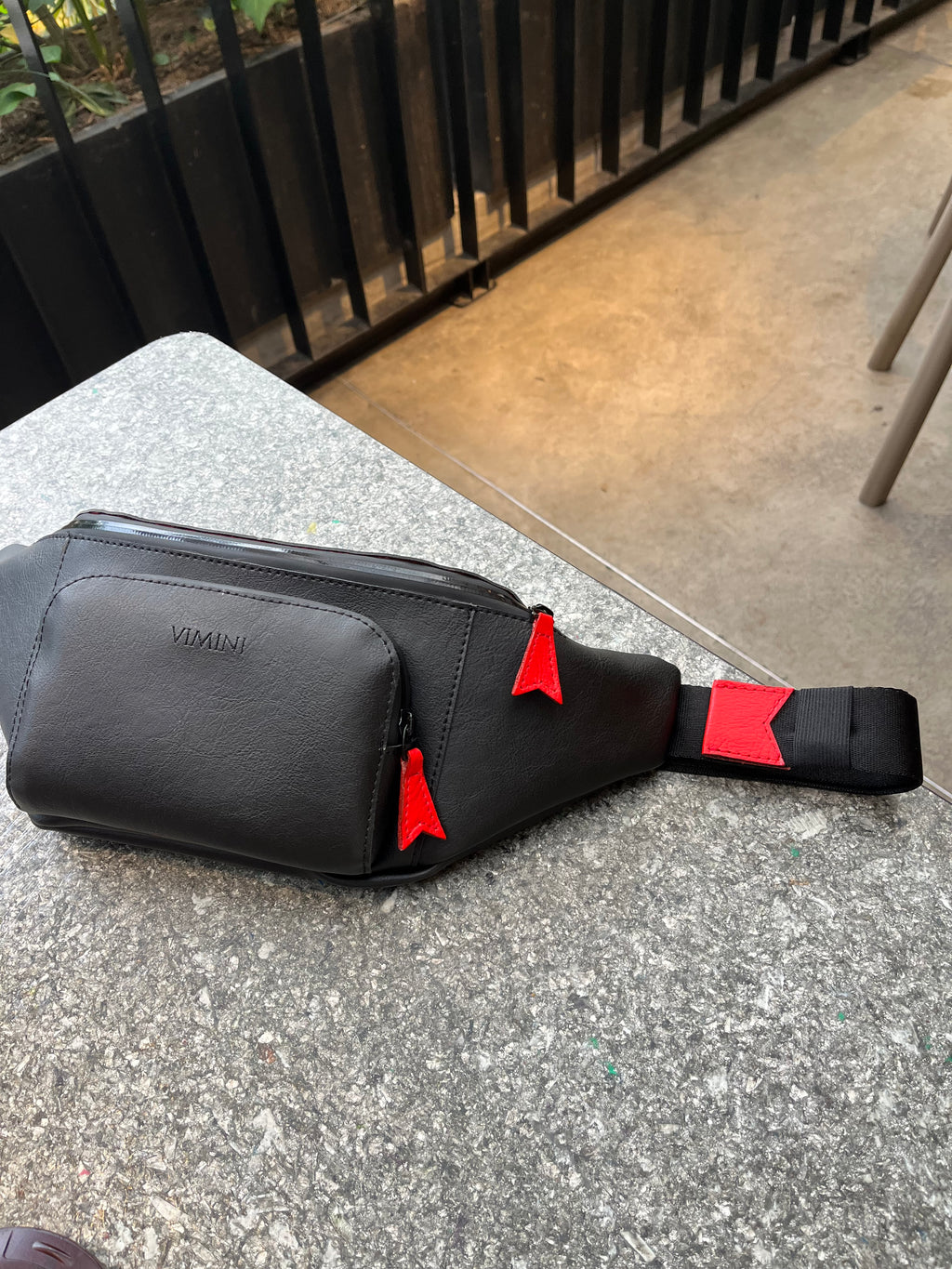NINJA BAG RIÑONERA NEGRA