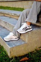 GALAXY CREMA / VINOTINTO TENIS MUJER