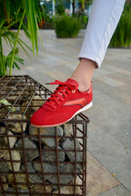 TRAINER ROJO TENIS MUJER