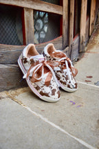 VAQUITA PRINT CUERO FERGIE TENIS MUJER