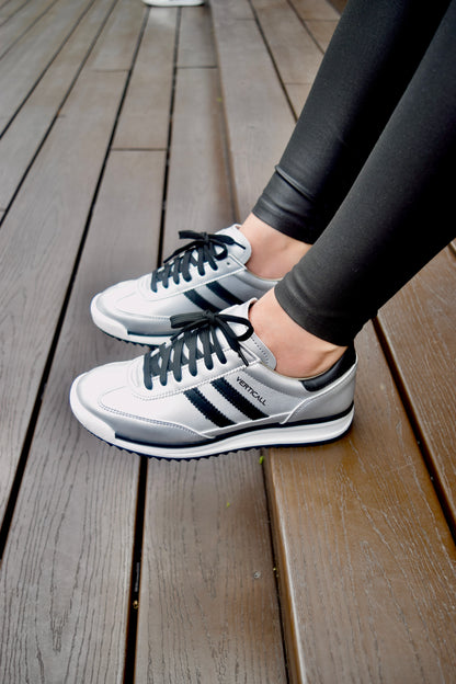 FERGIE PLATA NEGRO TENIS MUJER