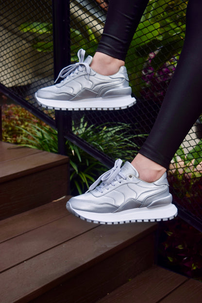 BOOM TENIS SILVER