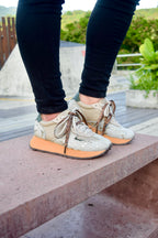CHEETAH BLANCO CUERO TENIS MUJER