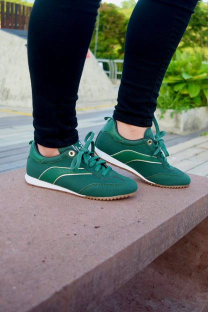 TRAINER VERDE TENIS MUJER
