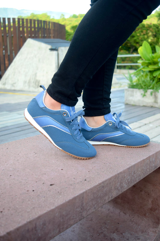 TRAINER AZUL TENIS MUJER