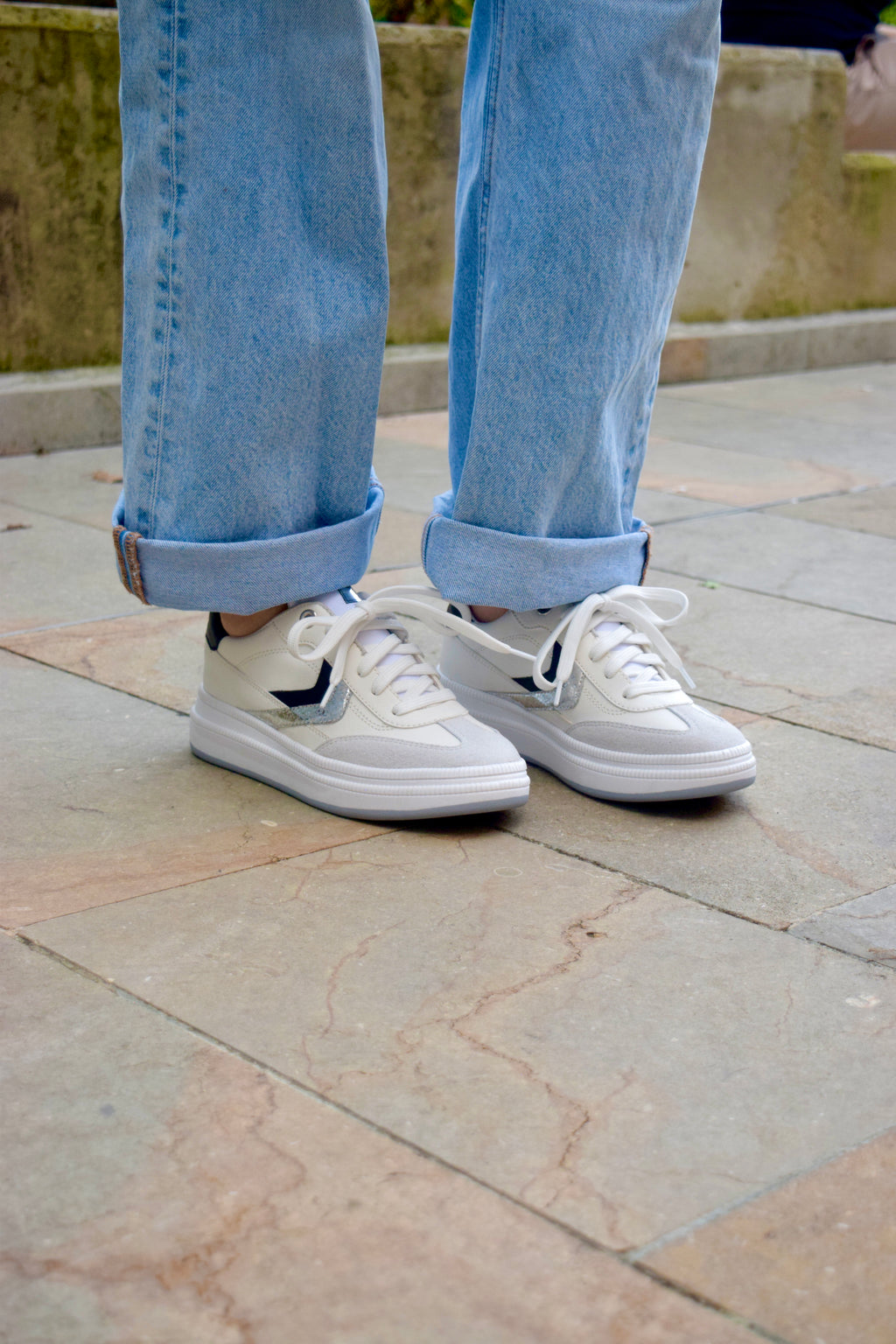 ESTRADA BLANCO TENIS MUJER