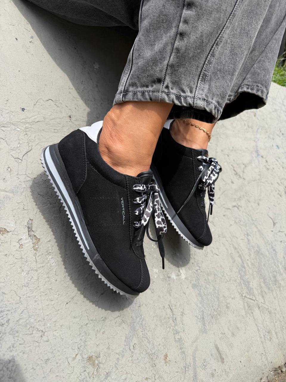 PLUS TENIS MUJER NEGRO