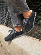 PLUS TENIS MUJER NEGRO