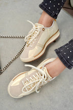 AFRODITA AMARILLO MANTEQUILLA TENIS MUJER