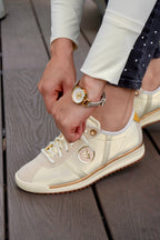 AFRODITA AMARILLO MANTEQUILLA TENIS MUJER